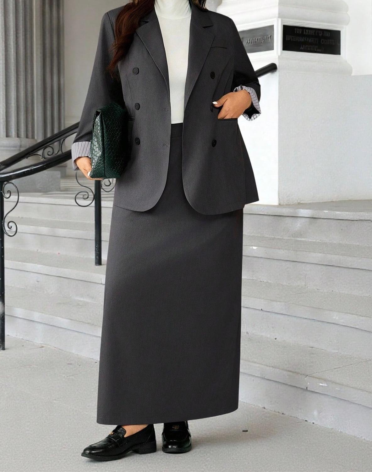 Ensemble Blazer Jupe